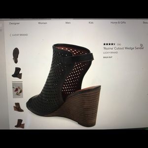 Lucky brand Rozina Wedge Sandal